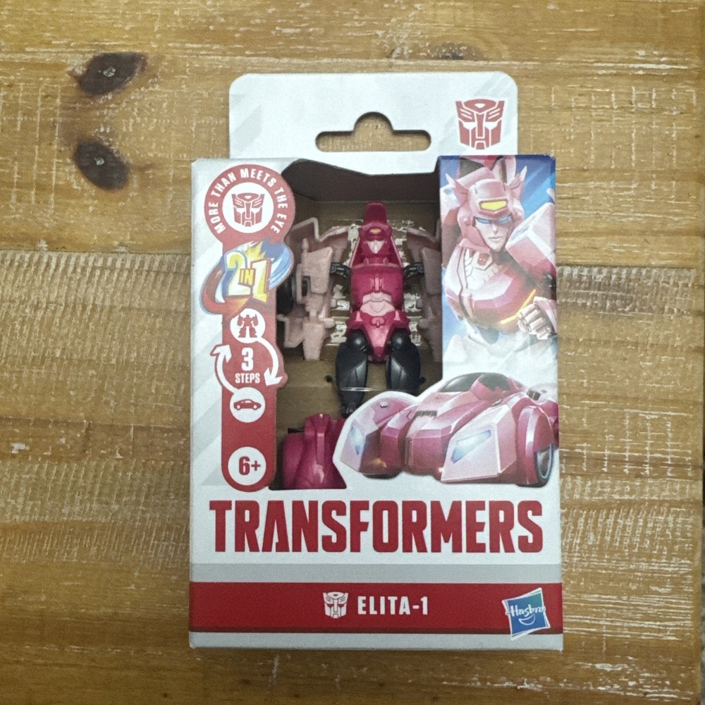 HASBRO‎ TRANSFORMERS ELITA-1 SMALL 2 IN 1 FIGURE 4.5 INCHES NIB
